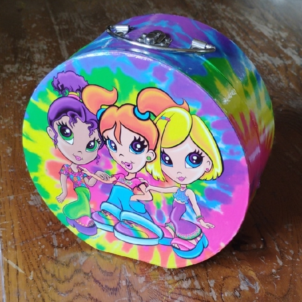 Vintage Lisa Frank Fab Friends Hard Case